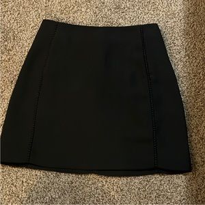 Banana Republic black mini skirt